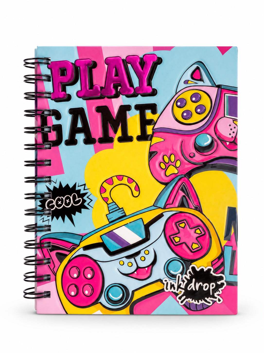cuaderno a5 tapa dura 100 hojas play game