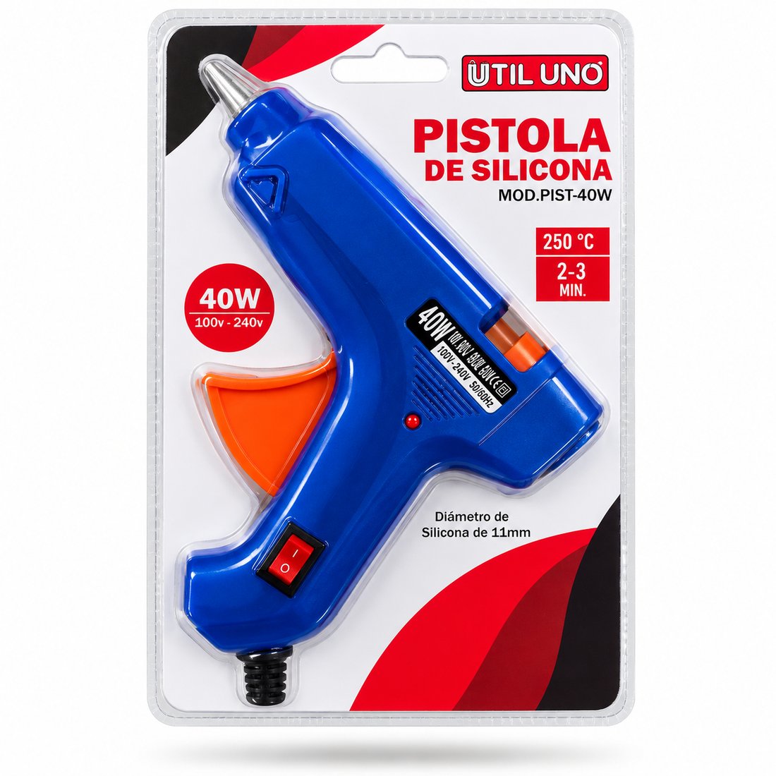 Pistola de Silicona Util Uno 11mm