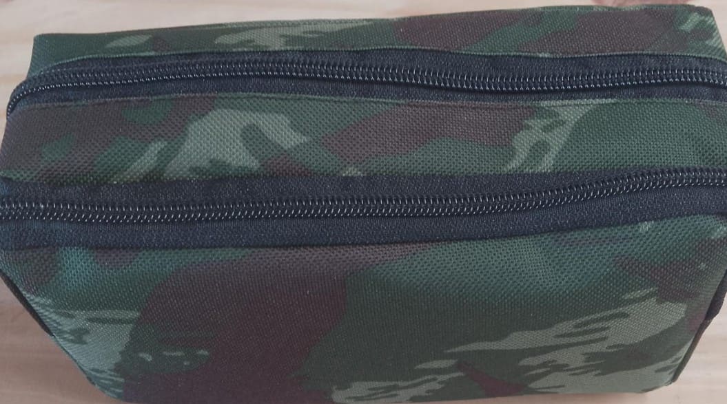 Cartuchera Doblr Cierre Camuflada