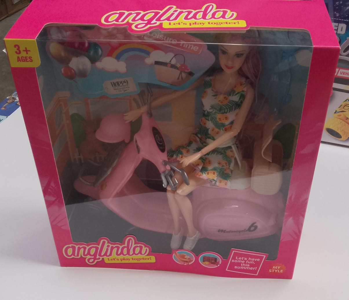 Muñeca Articulada con Moto
