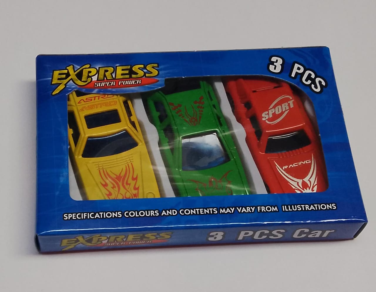 Auto en Caja x3 Unid.